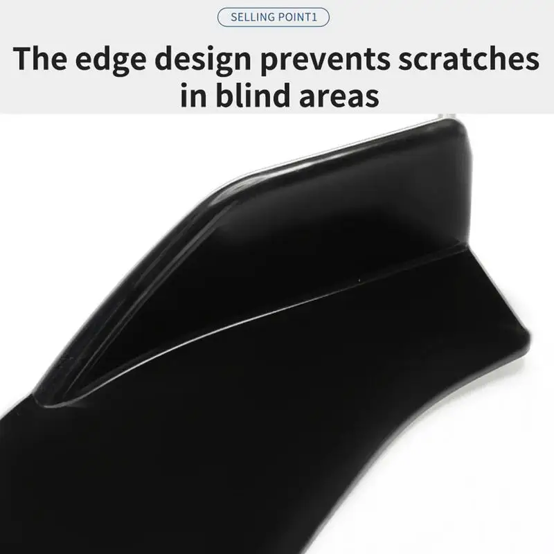 Car Front Bumper Lip Splitter Adjustable Front Bumper Body Kit For Car Front Bumper Lip Body Kit Spoiler Easy Installation