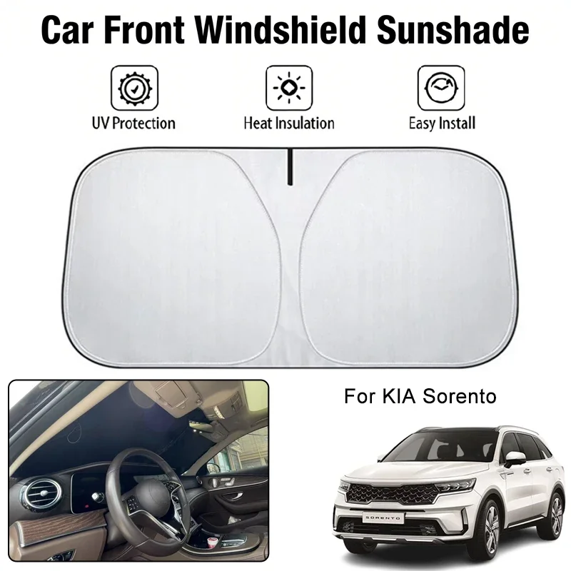 

Foldable Car Windshield Sun Shade UV Block Heat Insulation For KIA Sorento Interior Protection Accessories