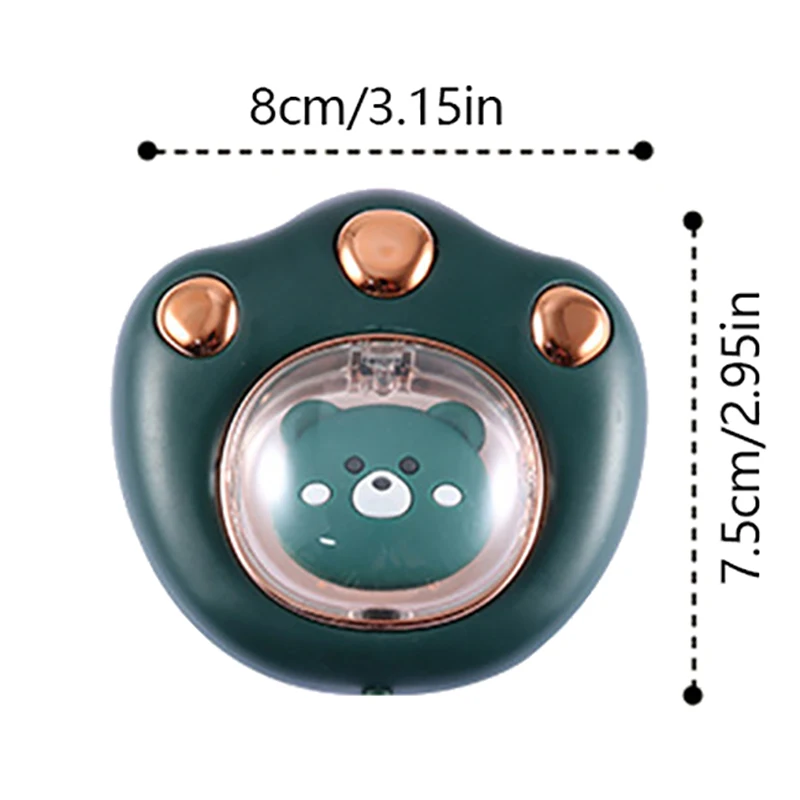 Cat's Paw Cute Pet Hand Warmer Portable USB Rechargeable Baby Hand Warmer Fast Heating Simple Mini Hand Warmer