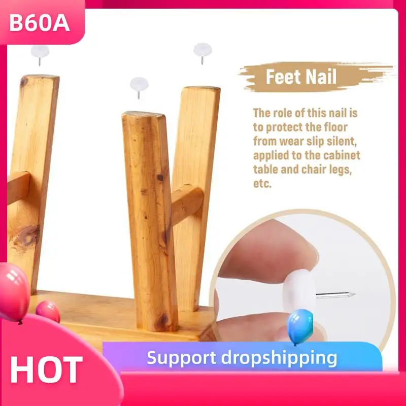 

B60A Felt Foot Mats Skid Stud Protector Furniture Chair Table Legs