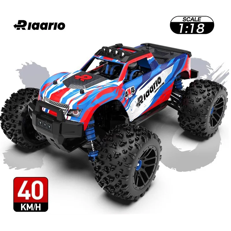 Ralaro Rc Car Remote-controlled Car Toy Model Four-wheel Drive High-speed Off-road Climbing Car Children's Birthday Gift