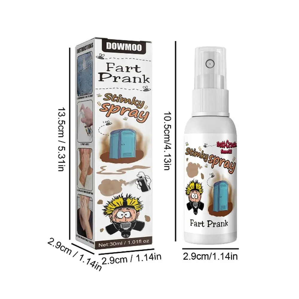 30ML Prank Novelties Toy Gag Joke Liquid Fart Spray Can Stink Bomb Stinky Gas Ass-Smelly