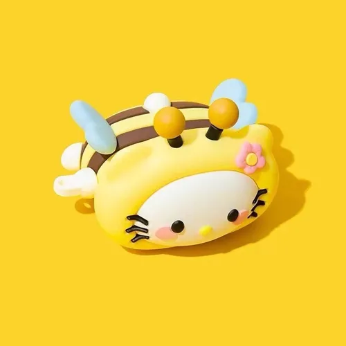 Imagen 2 del producto Para Samsung Galaxy Buds 3/3Pro funda protectora de auriculares de dibujos animados lindo funda de silicona suave para Samsung Galaxy Buds 3Pro