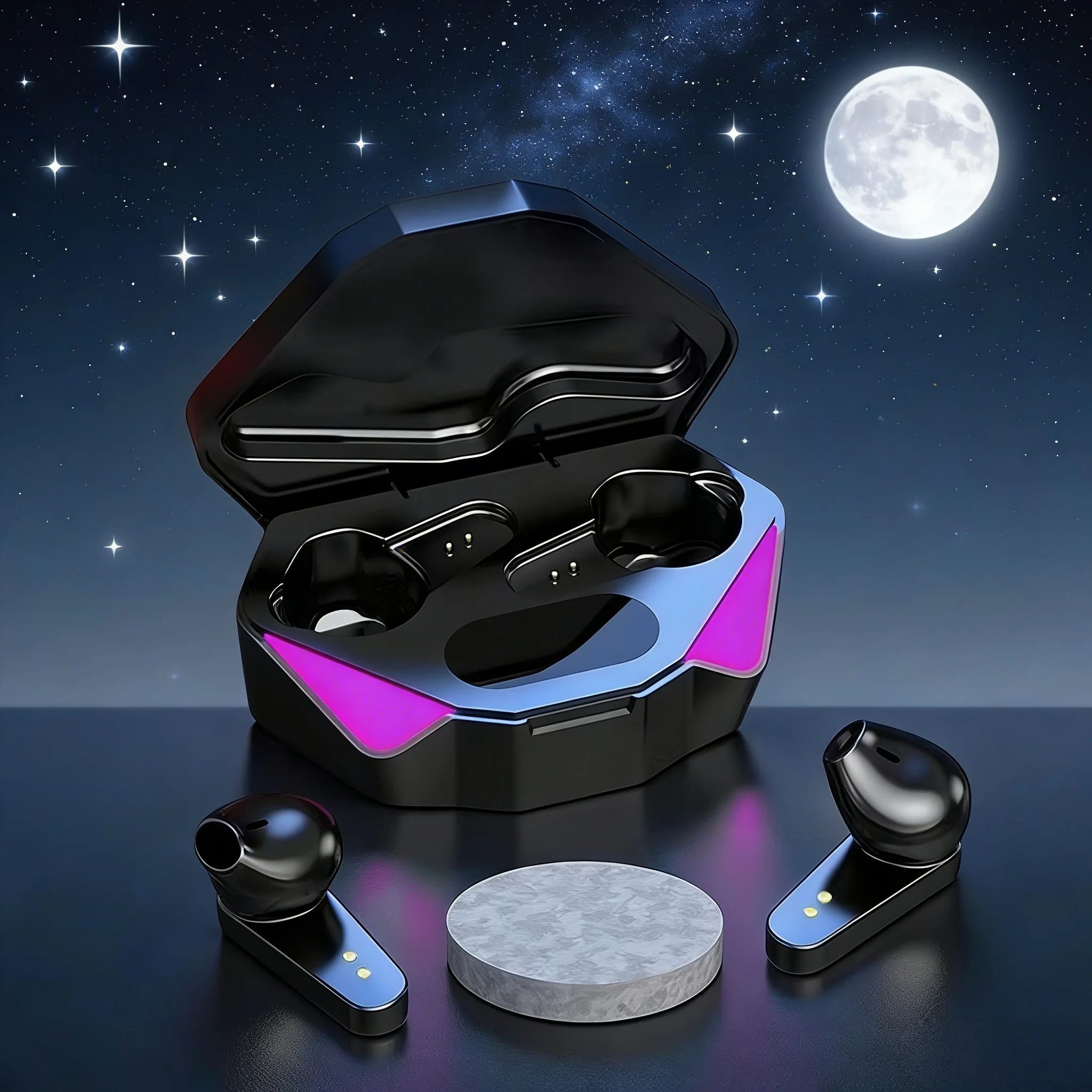 Audífonos Inalámbricos para Juegos X15 TWS con Bluetooth, Micrófono, Sonido con Bajos, Posicionamiento de Audio, Música Estéreo 9D