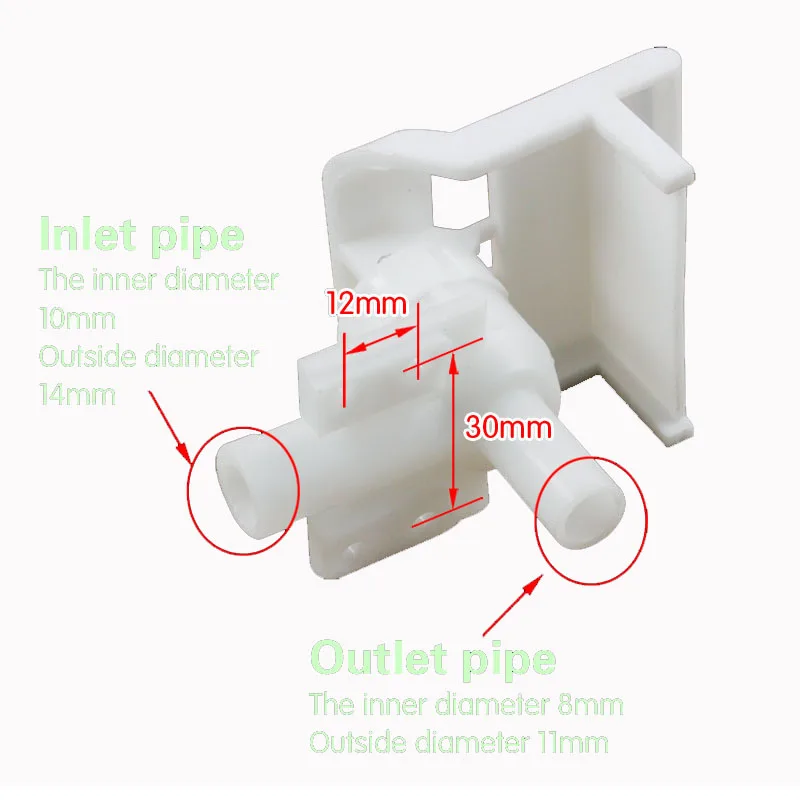 1 pair Water dispenser faucet switch faucet hot and cold water mouth piano key press type water dispenser accessories