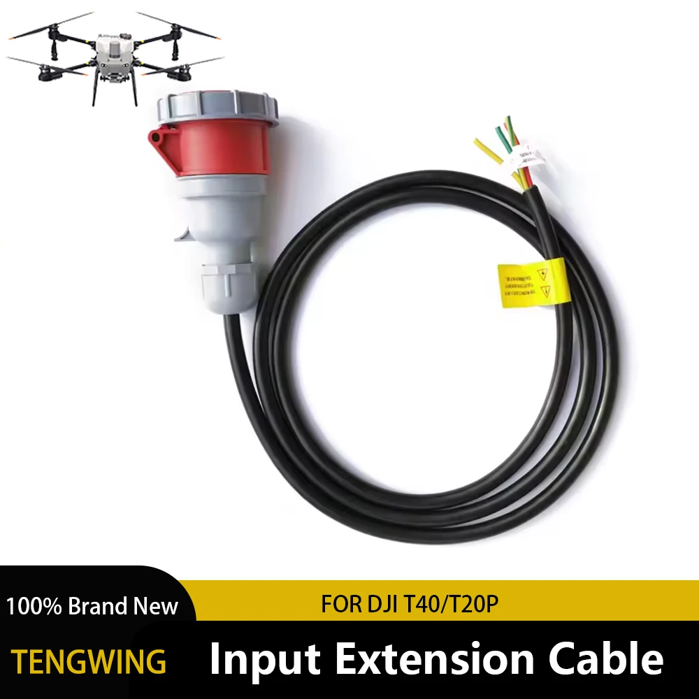 

Charger Input Extension Cable for DJI Agras T40 T20P Drone UAV Battery Charging Power Cord Wire Line Replacement Accessory
