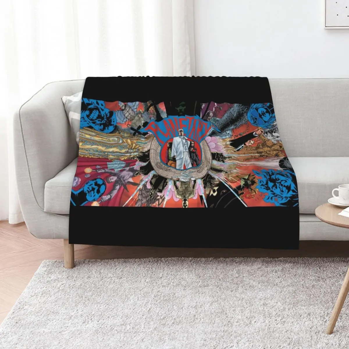 planetary, comic, warren ellis, John Cassaday, Elijah Snow, Jackita Wagner,Drummer, the four, Throw Blanket Soft Plaid Blankets