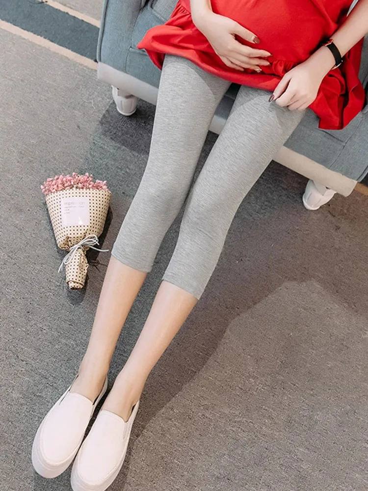Women High Waisted Yoga Pants Squat proof Cropped Training Tights Female Sports Fitness Gym Flex Capri Leggings For Ladies