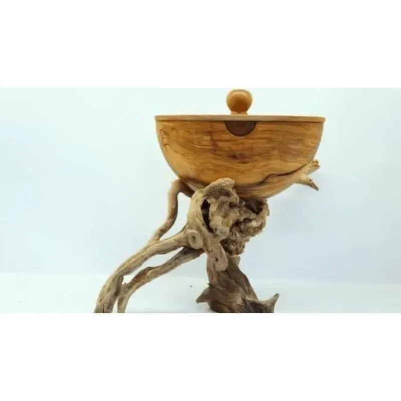 Hand Carved Solid Wood Bathroom Sink Recycled Architectural Wood With Trim Bedside Table Storage Cabinet