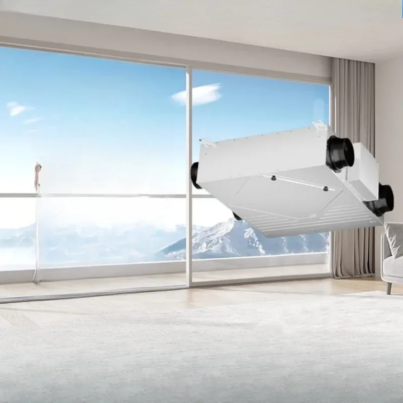 

Household whole house fresh air system Central air conditioner fresh air fan Full heat exchanger Haze removal PM2.5