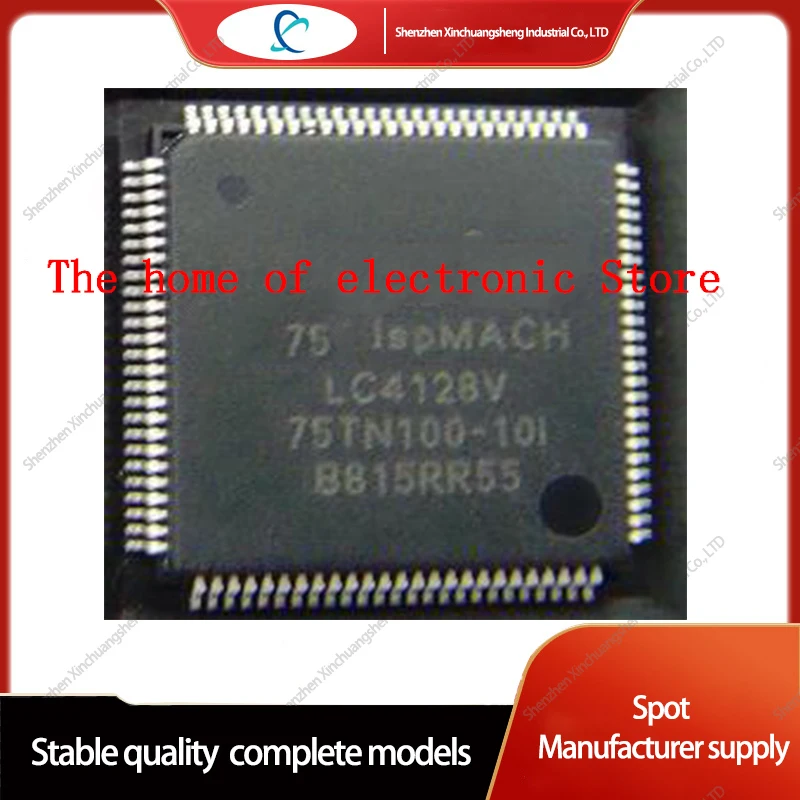 5PCS LC4128V75TN100-10I   LC4128V-75TN100I  LC4128V75 3.3V/2.5V/1.8V In-System Programmable SuperFAST High Density