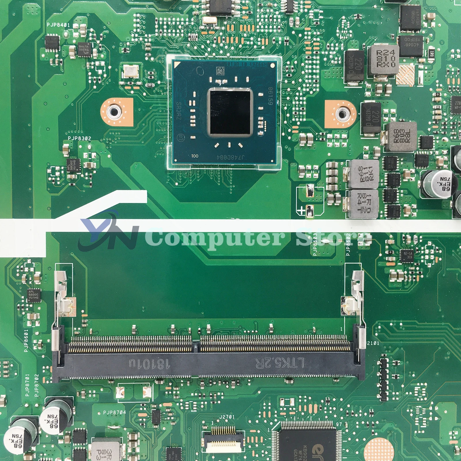 Imagem -05 - Placa-mãe do Portátil para Asus Vivobook 14 X407ma com Cpu N5000 N4000 N4100 100 Testado Funcionando