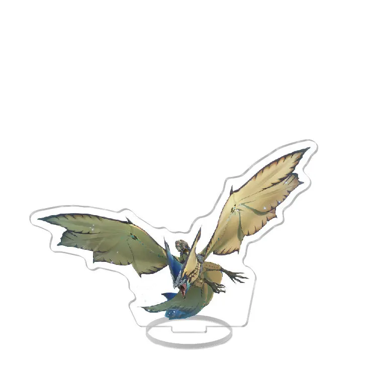 Monster Hunter Stories Anime Stand Model Plate Decoration Desk Figure Display Friends Gift Cartoon Prime Product New Standee view 4