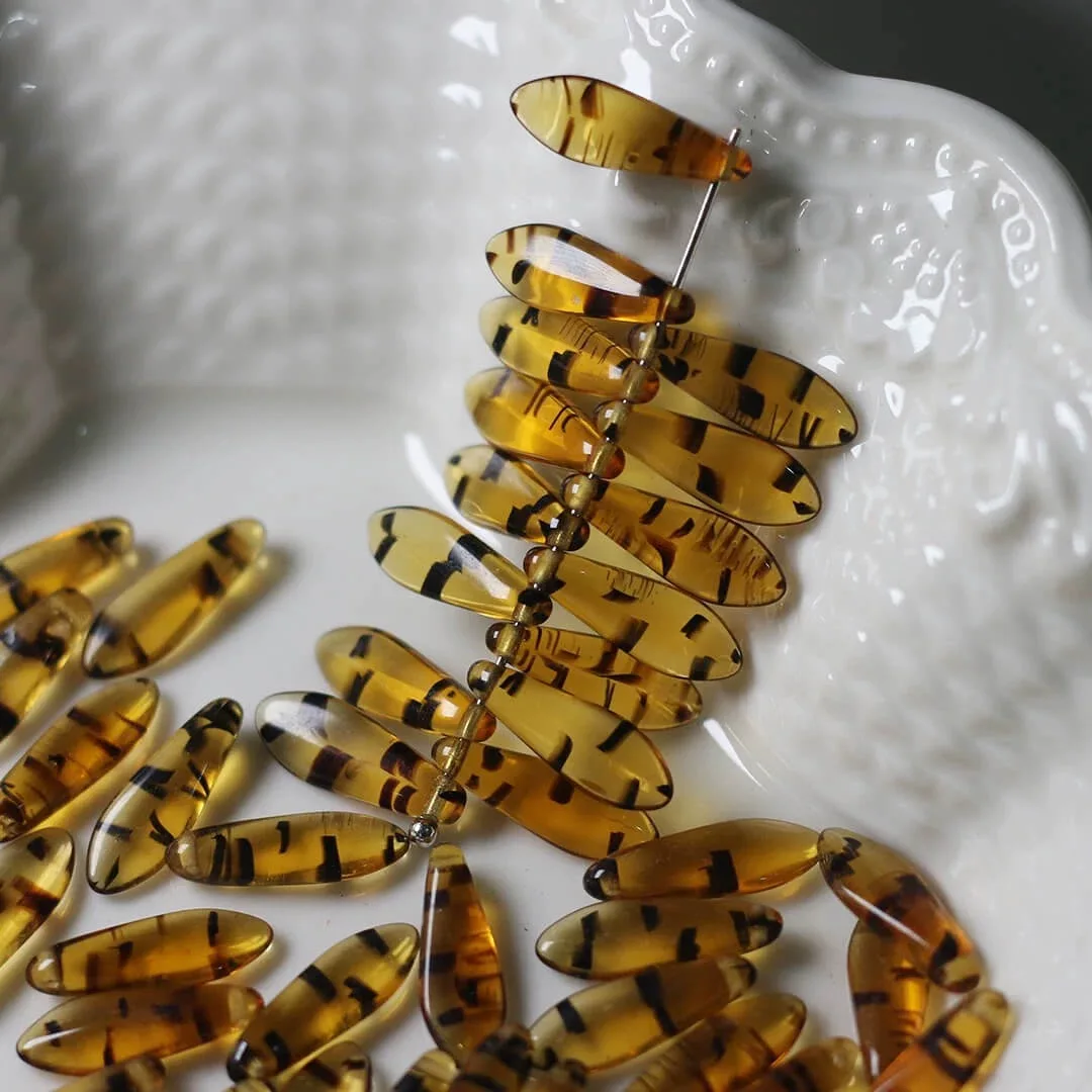 

20 шт. 5*16 мм ручной работы из бисера браслет ожерелье серьги свободные украшения DIY полуфабрикат производства