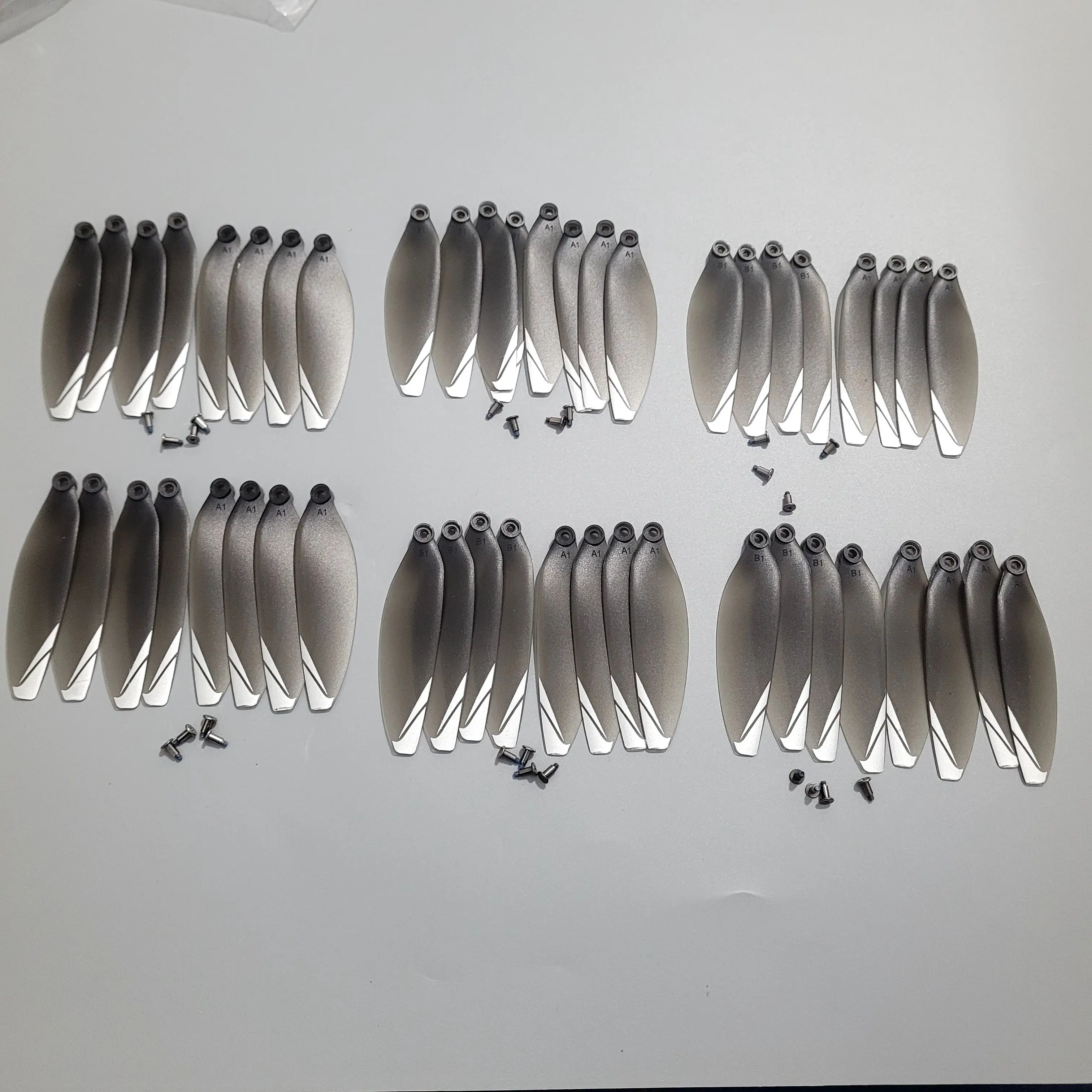 D19 Screen Drone Original Propeller Blade Spare Part D19 Wings Maple Leaf Rotor for Brushless Obstacle Avoidance D19 Accessory