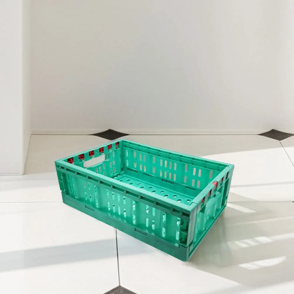 

Collapsible Storage Box for Fruits and Vegetables Large Capacity Foldable Basket Kitchen Organizer Multifunctional Food Storage