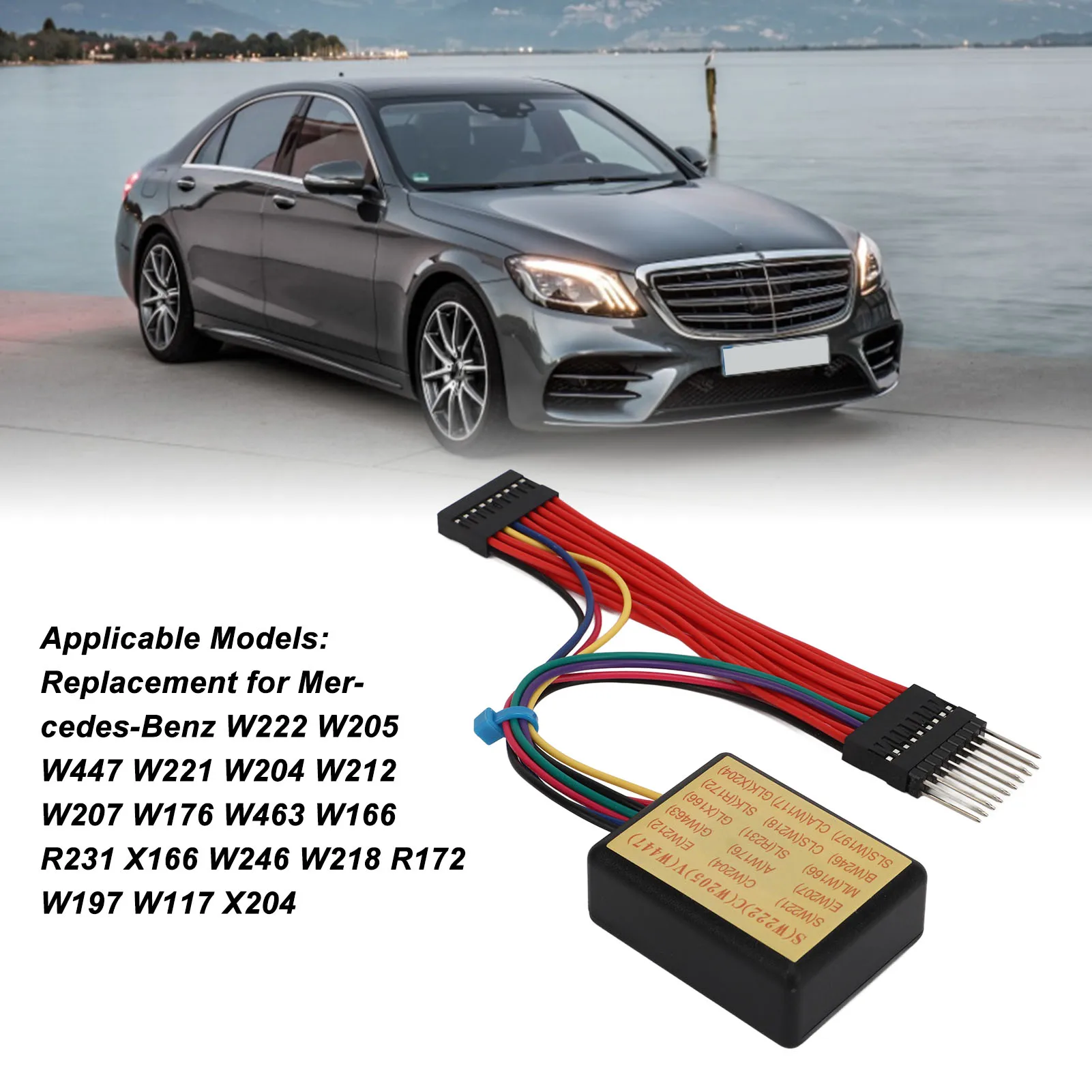 18 in 1 Car CAN Filter Heat Resistant Replacement For Mercedes‑Benz W222 W205 W447 W221 W204 W212 W207 W176 W463 W166