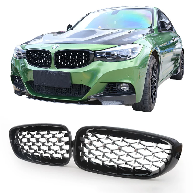 

Car Front Kidney Grills Diamond Grille for BMW 3 Series GT F34 Gran Turismo 320i 328i 330i 335i 325d 2012-2019 Car Styling