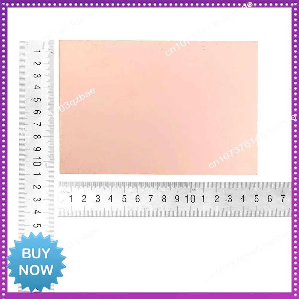 Hot Ltem 10Pcs 10X15cm Double-Sided Copper PCB Board FR4 Fiberglass Board