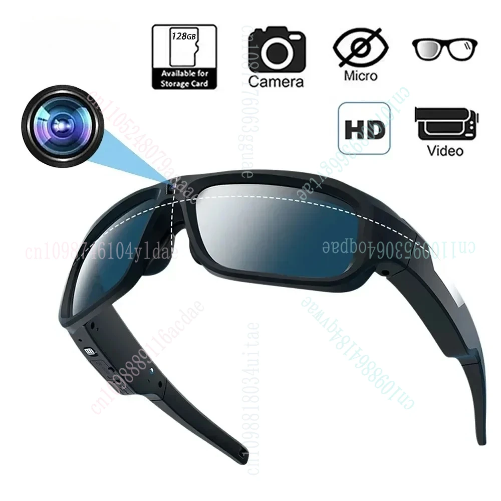 

4K-HD мини-очки для камеры, велосипедное видеонаблюдение, видеорегистратор, фотография, экшн-камера, солнцезащитные очки, спортивная видеокамера на открытом воздухе с микрокорпусом