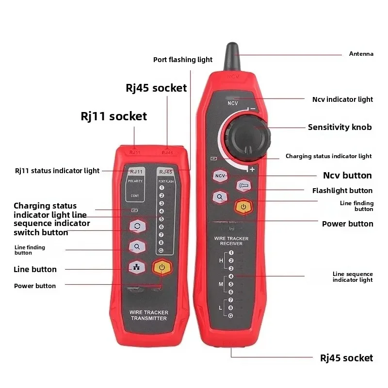 Network Seeker, Cable Tester, Telephone Line Test Checker