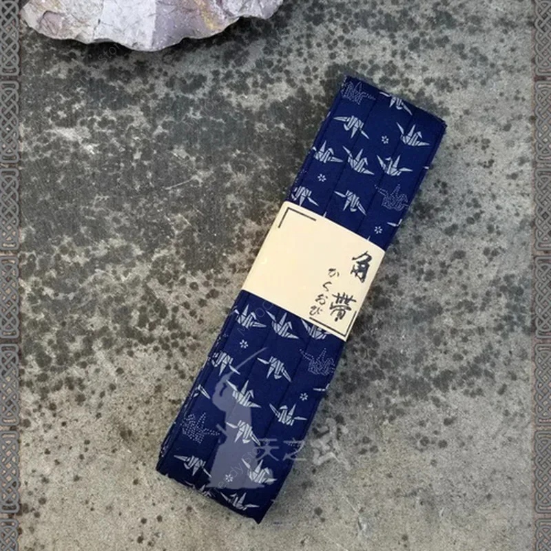 Japanese Style Kimono Belts Cotton Kendo Iaido Jodo Belt Japan Traditional Clothing Martial Arts Samurai Waistband Accessories