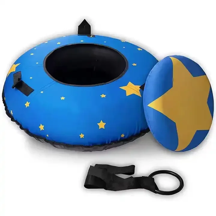 Inflatable Snow Tube,Inflatable Snow Skiing Sledge,towable Water Skiing Circle