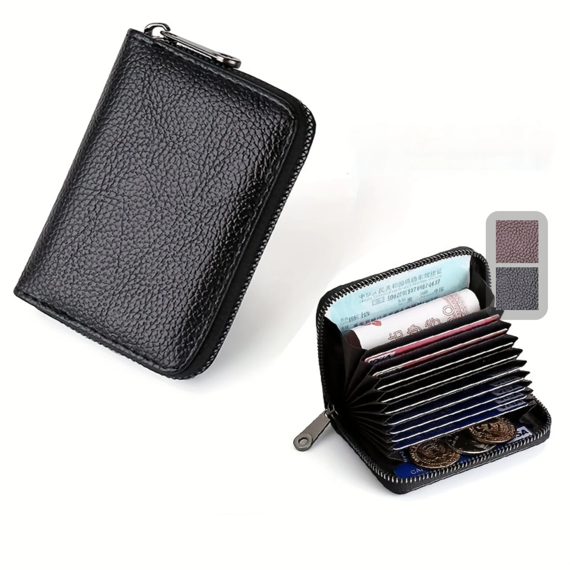 

New Men's Mini Small Money Bag, Card Bag, Card Cover, ID Bag, Coin Bag, Simple Portable Pocket Wallet