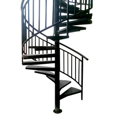 Gebrauchte Außentreppe Design Metalltreppe Preise Wendeltreppe mit Landung