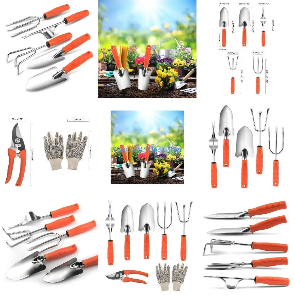 

Y6GD Stainless Steel Garden Hand Tool Planting Tools for Gardening Transplanting