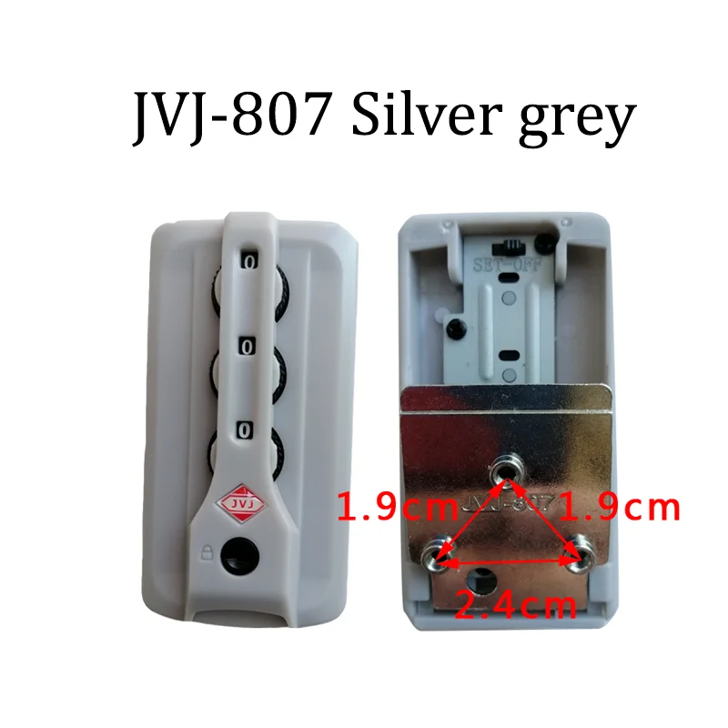 For JVJ-807/JVJ-816 Original Baggage Customs Lock Luggage Accessories Combination Lock Simple Portability Anti-theft Security