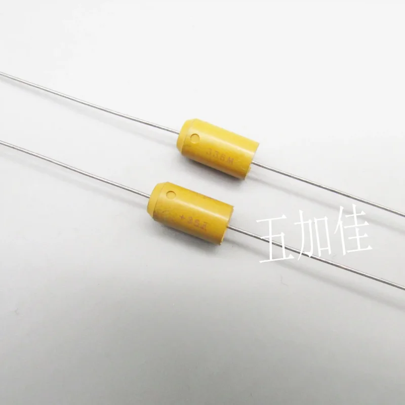 5-30pcs T322E336M035AS 35V33UF 336M 35V imported original bag audio bladder capacitor axial tantalum capacitor