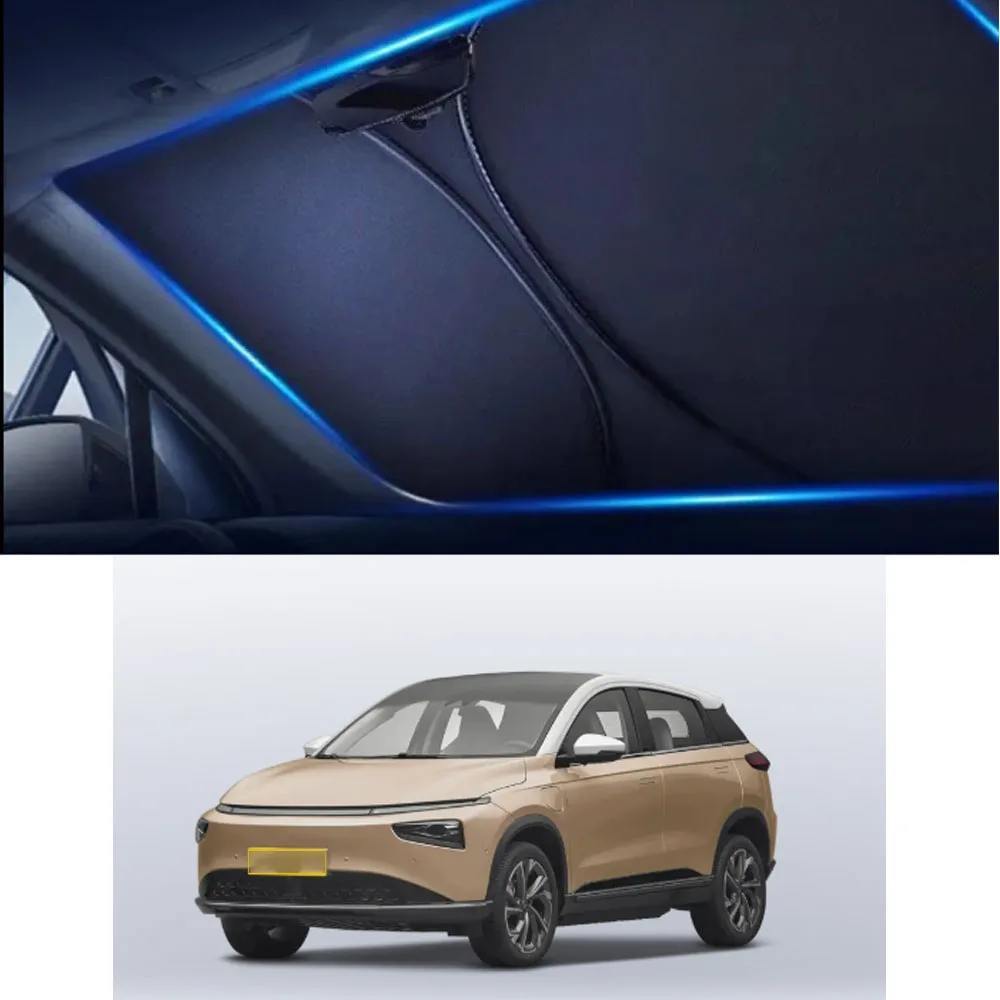 

For Xpeng XiaoPeng G3 Sunshades UV Protection Curtain Sun Shade Visor Front Windshield Protector Car Accessories