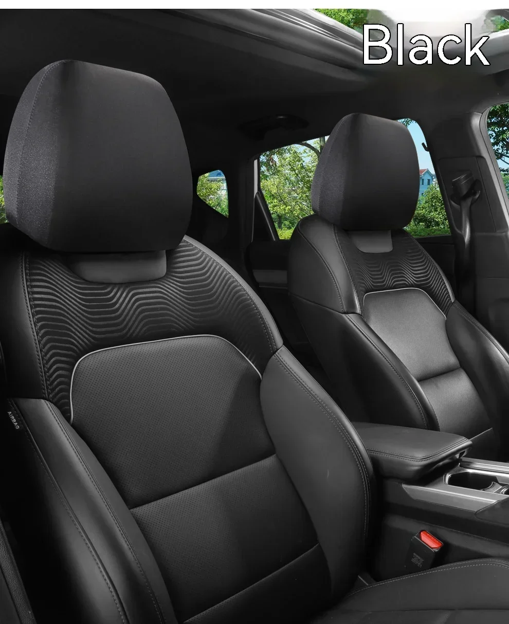 1PC Auto Sitz Kopfstütze Abdeckung Anti-Schmutz Elastische Schutzhülle Auto Innen Produkte Geändert Sitz Abdeckung Lkw Limousine universal – Detail 3