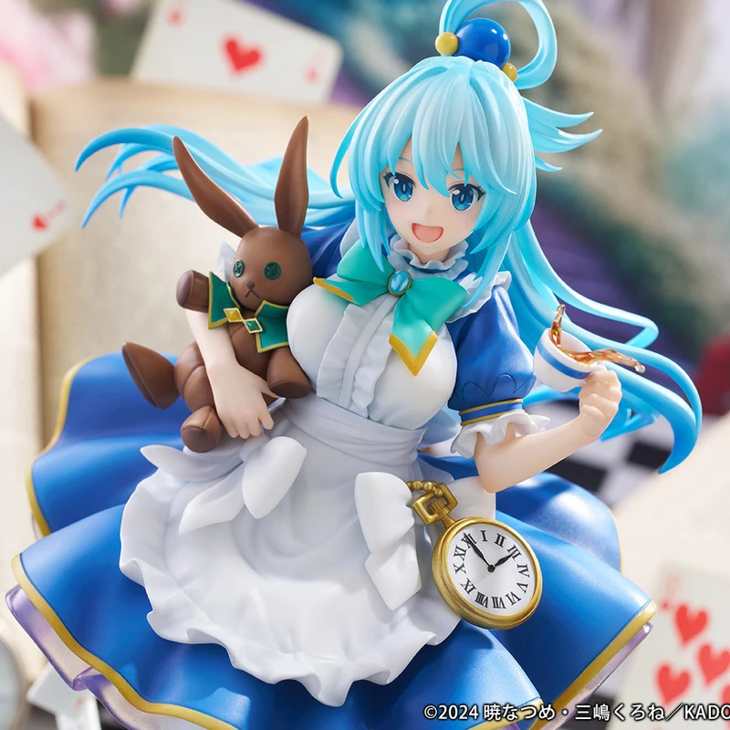 Genuine Original PROOF Aqua Blessings to this wonderful world! PVC Action Anime Figure Collection Model Statuette Birthdays Gift