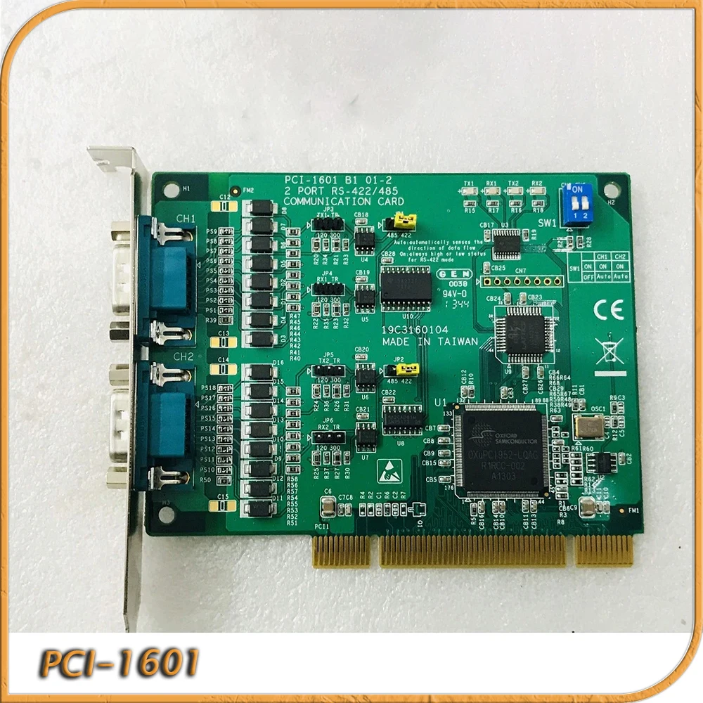 Pci-1601 For Advantech 2-port RS-422/485 PCI Card Includes Surge Protection