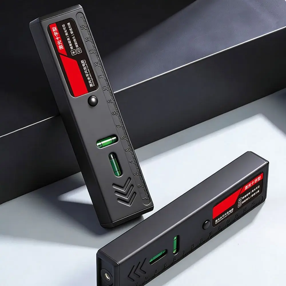 High Precision Laser Level Meter Strong Bright Light Strong Magnetic Measuring Level Tool Cross Line Projection