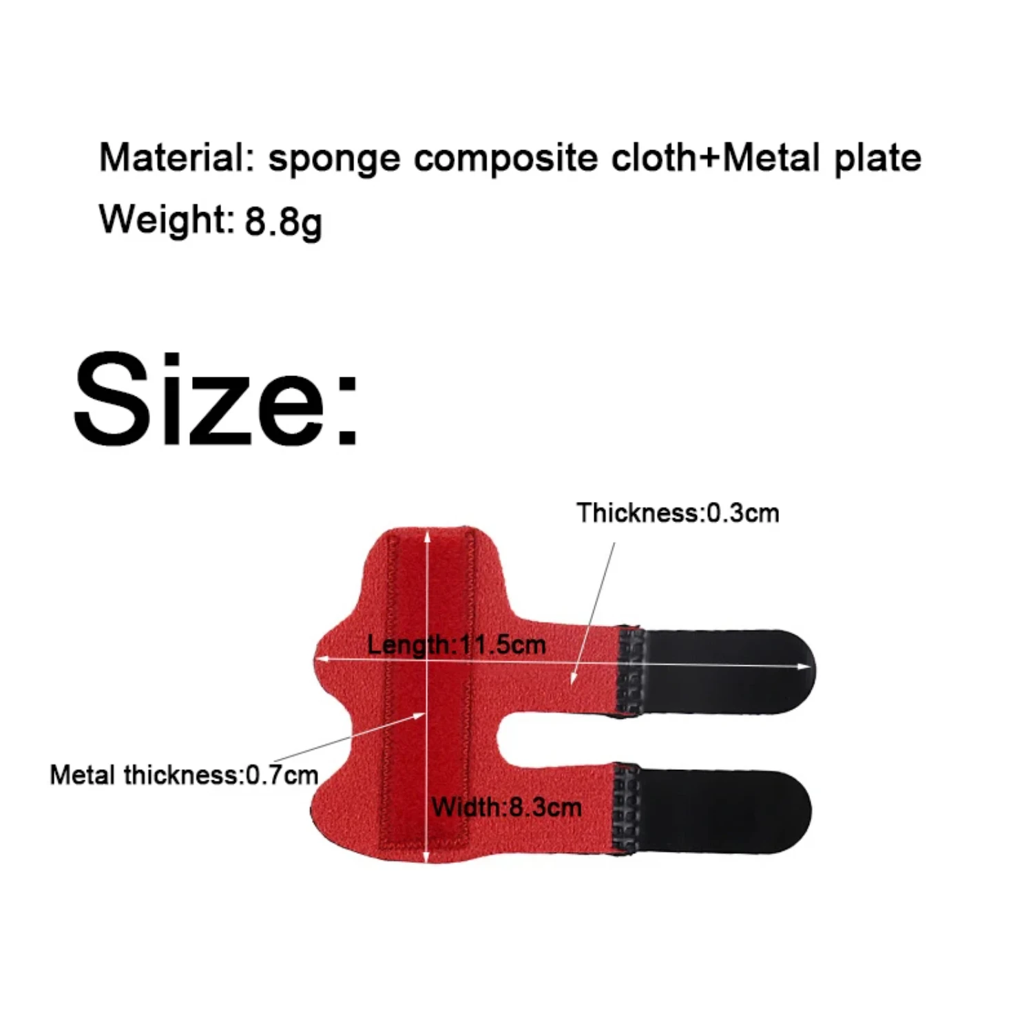 1 قطعة كرة السلة فنجر الحرس ضمادة كم ضمادة رياضية حامي الربط لتخفيف الآلام الكرة الطائرة الرياضة تحديد الاصبع