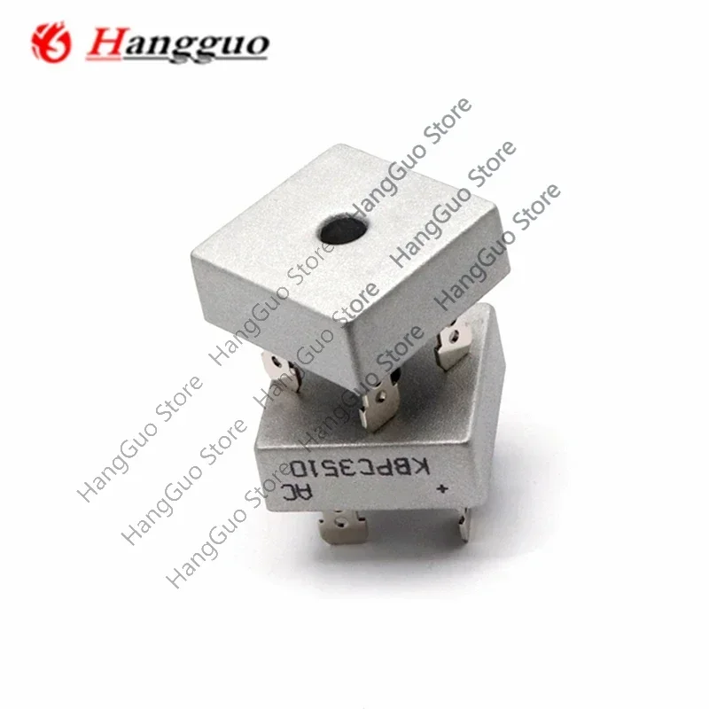 10pcs/Lot KBPC3510  KBP 35A 1000V Metal Case Bridge Rectifier KBPC1510  KBPC2510 KBPC5010