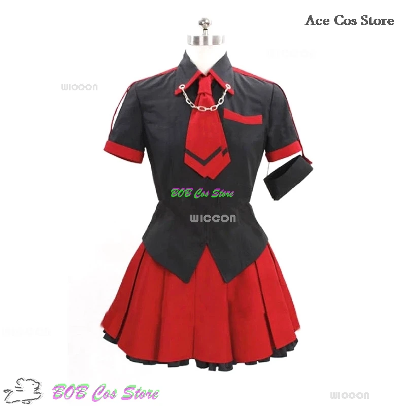 Anime BLOOD-C Saya Kisaragi Saya Cosplay Costume Red JK School Uniforms Girls Skirt Halloween Party Outfit Suit Women Roleplay