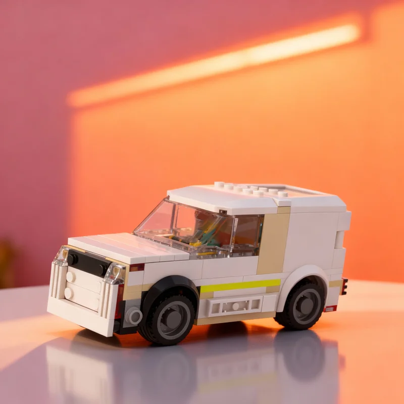 

Набор для сборки модели городского фургона MOC City 1 из 139 деталей, конструктор, развивающая игрушка, идея для самостоятельной сборки, рождественский подарок, креативный набор