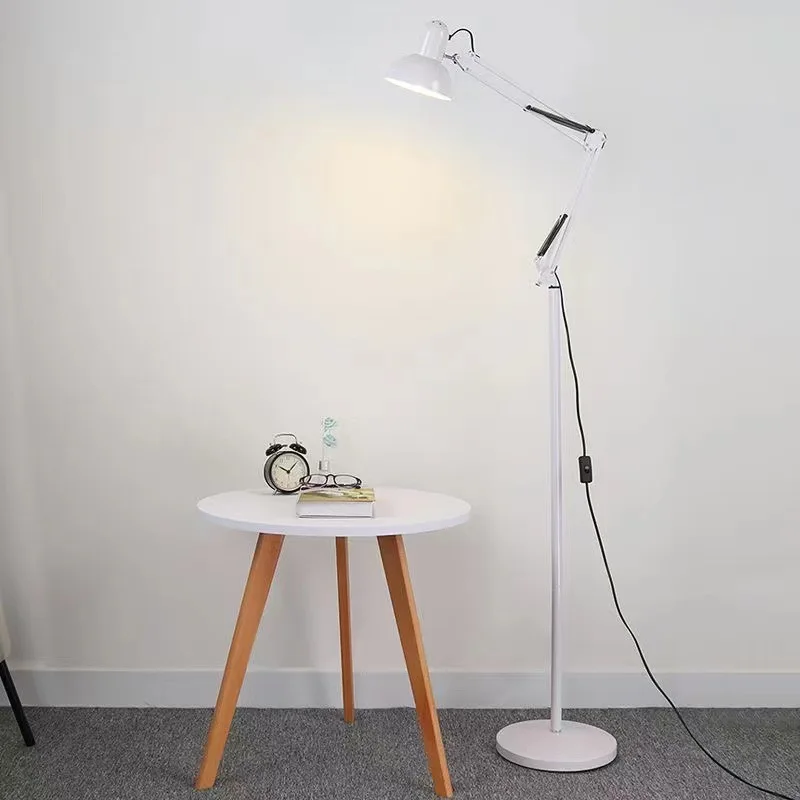 Upgrade Grow Floor Lamp Mechanical Deco rative Floor Lamp for  Chambres Decor Home Interior Color Long Arm Telescopic Floor Lamp