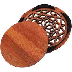 41 Inch Wooden Soundhole Cover Guitar Resonator Parts Feedback Reducer Hollow Pattern Decoration Accessories For Electric Guitar