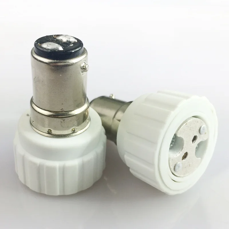 

BA15D B15D to MR16 MR11 G4 GU5.3 GY6.35 Socket Converter Adapter for Halogen LED Pin Base flame-retarded PBT material
