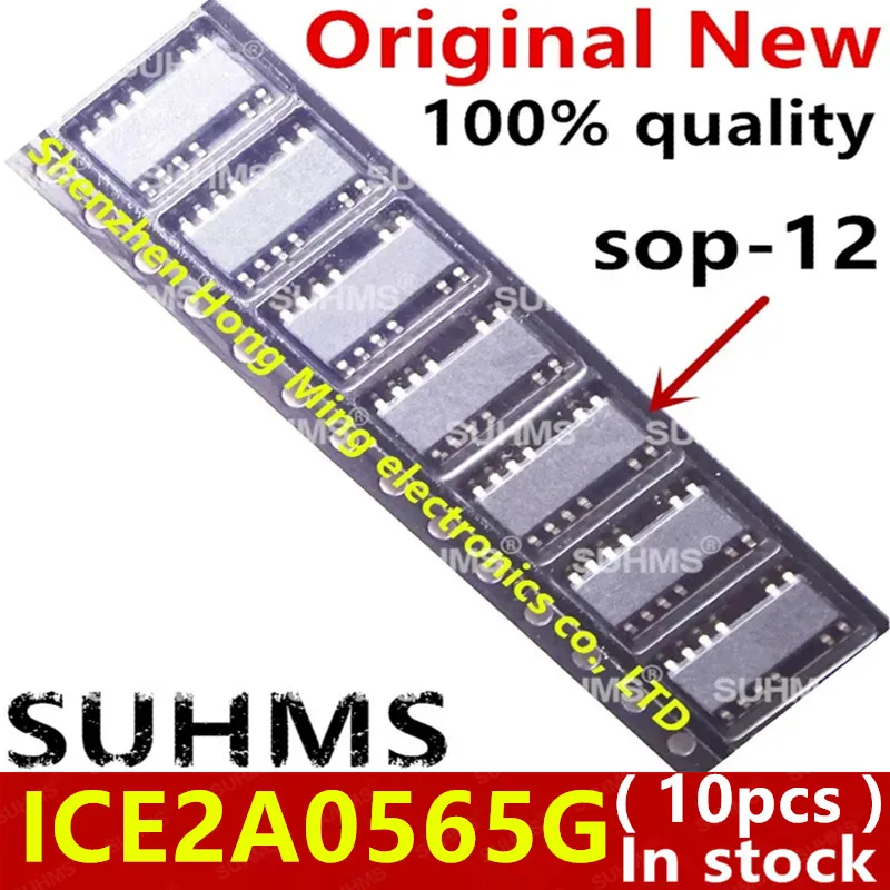 

(10piece)100% New ICE2A0565G ICE 2A0565G ICE2A0565 sop12