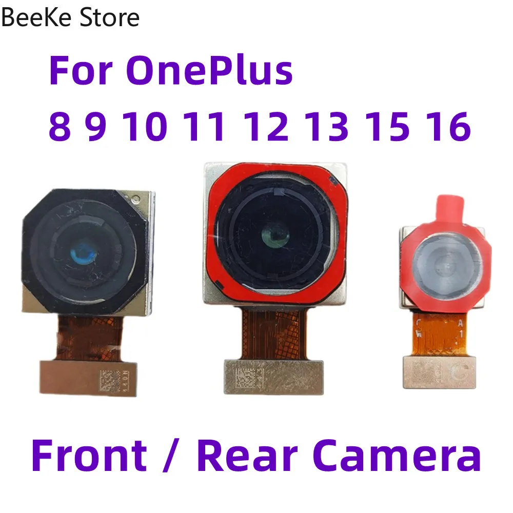 

Front Rear Module For OnePlus 11 12 13 15 10 9 Pro 10R 13T 13R 16 15T 1+ Back Case Main Ultrawide Camera Flex Cable Replace Part