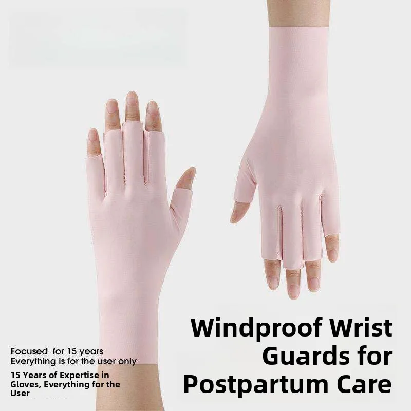 

Thermally Insulated Anti- Wind Gloves for Postpartum Women Air Conditioned Room Baby Holding Warmth Preservation Fingertip Ex...