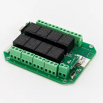 Tuya 8kanálový WIFI inteligentní spínač DC 7-27V AC85-250V WIFI/Zigbee bezdrátový RF 433MHZ ovládání pracuje s Alexa Google Home 8 nejlepší prodej ZigBee 8kanálový relé - №5