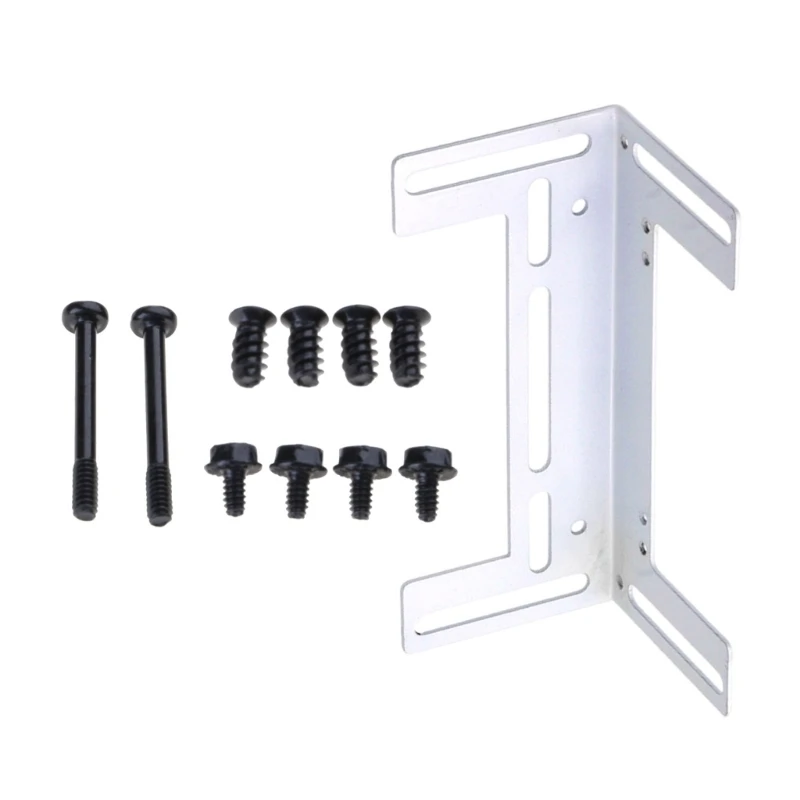 User Friendly Fan Mount Rack Bracket for 8cm/9cm/12cm Fan Metal Mounting Hardware for PC Cooling Fan Easy Setups