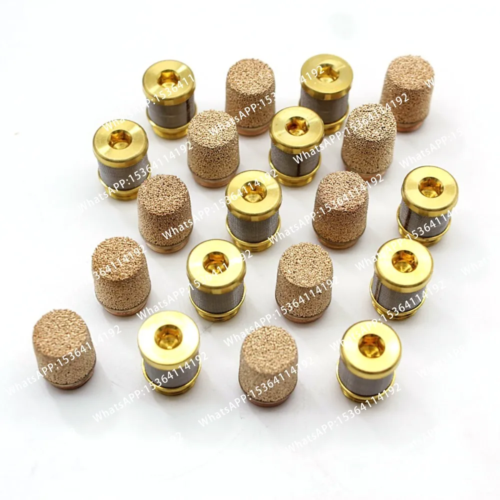 1/5/10/20/50 piece fuel injector filter, copper particle filter, stainless steel alloy filter